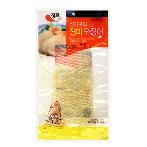 정화식품  전기구이 진미 오징어 55g