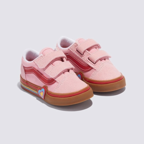 반스 아동 토들러 Slip-On 슬립온 V 하트 핑크 VN000D4SBIY 광교