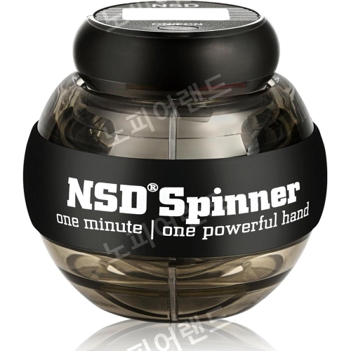 NSD  스피너 노멀 타입 블랙 PB-788E 전완근 팔근육 트레이너 프로 사양 자이로볼