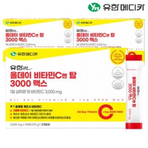 유한메디카 올데이 비타민C 엔 탑 3000 맥스 90포