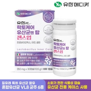 유한메디카 락토케어 유산균 엔 탑 센스업 350mg 30캡슐
