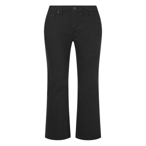 헤지스레이디스 여성 블랙 워싱 면혼방 데님팬츠 HSPA5BC83BK