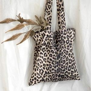 셀러허브 여성 숄더 에코백 호피 캔버스 쇼퍼백 가방 3color S11733150