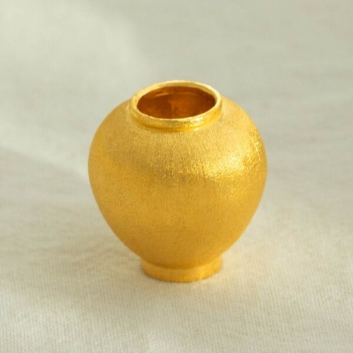 한국금다이아몬드  달 항아리 오브제 5g