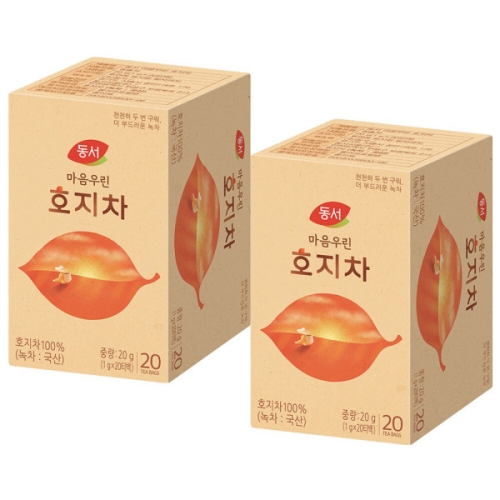 동서식품  마음우린 호지차 20개입