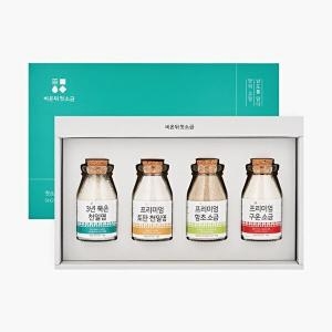 비온뒤첫소금 첫소금 시그니처 소금 선물세트 (소금 4종)