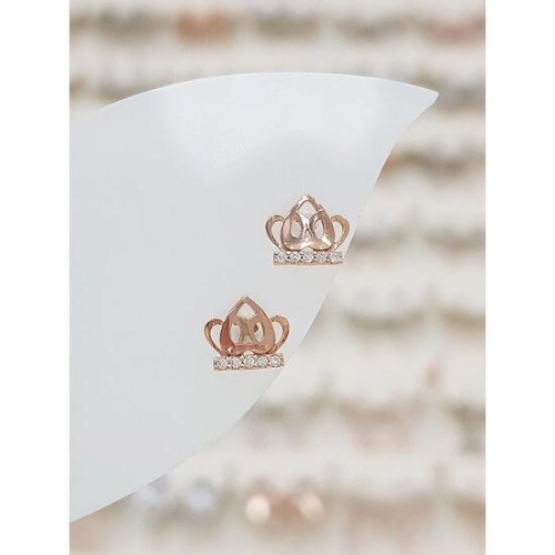 볼라레  세이브존03 14k 티아라 큐빅 귀걸이 AGGE550A