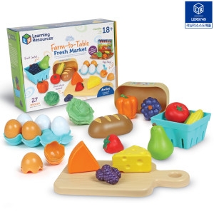 LER9749 뉴스프라우츠 프레쉬 마켓 음식 모형