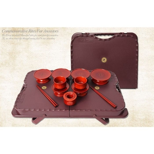 예반 원목 휴대용 제기세트 13P