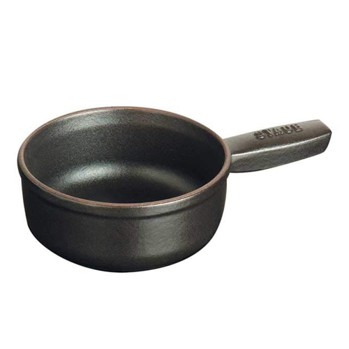 스타우브  미니 치즈 퐁듀팟 블랙