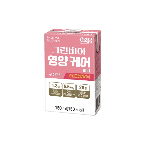 정식품 그린비아 영양케어 구수한맛 미니 150ml