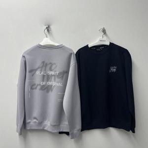 인터크루 HC10 스프레이장식맨투맨 남여공용 사방스판의 구김이 적은 부드러운 S28923507