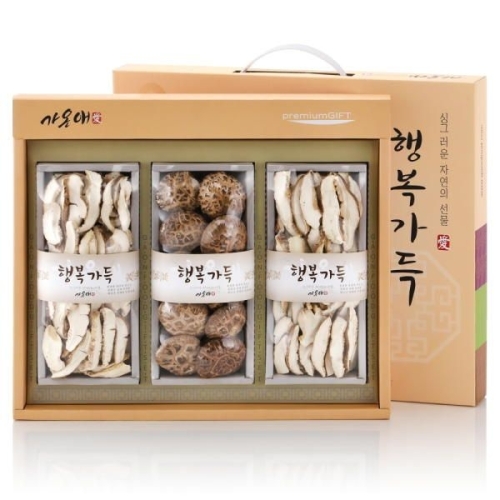 가온애  행복가득 버섯 선물세트 특선1호/버섯세트/흑화고세트