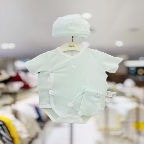 에뜨와 레일리배내바디수트X손싸개X모자세트 (07S317902)