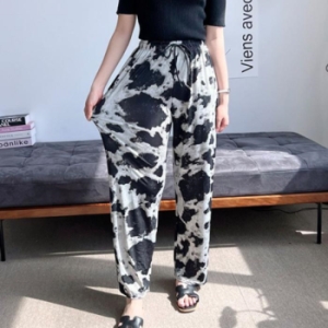 오노마 ONM 여자 와이드 스타일 밴딩팬츠 1P 블랙홀 시원 27757206