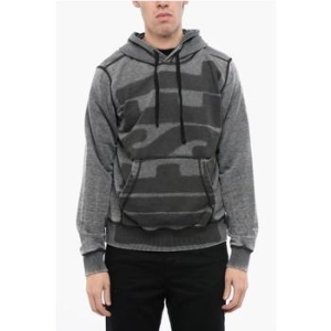 디젤 후드 티셔츠 A10431 0IJAT 900 Gray