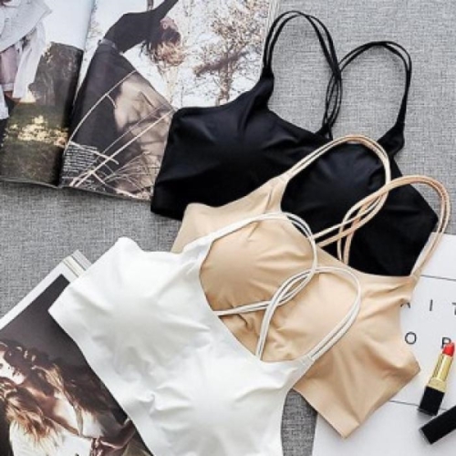 오노마 ONM 노마진 트위스트심리스 브라 속옷 브래지어 탑 캡 27757577