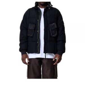 CP컴퍼니 남성 플랫나일론 숏 다운 자켓_17CMOW204A-005991G