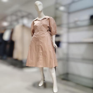 SI 밴딩 퍼프소매 플레어 원피스SFOAH2576