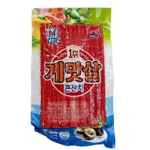 사조대림 대림선 게맛살 큰잔치 190g