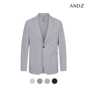 ANDZ 투웨이 스트레치 쿨링 폴리 릴렉스핏 투버튼 싱글 자켓_BZD2KG1151