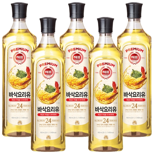 해표 바삭 요리유 900ml
