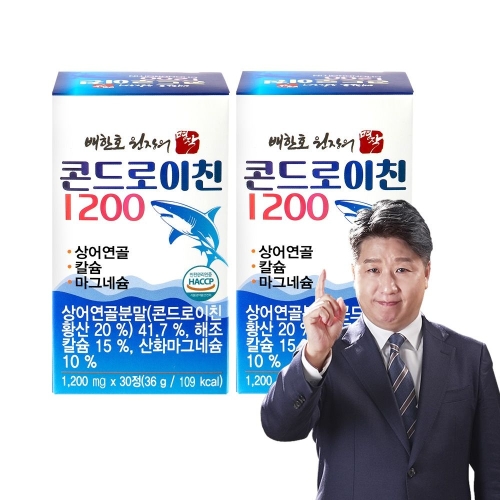 대원헬스케어 배한호 원장의 콘드로이친 1200 30정