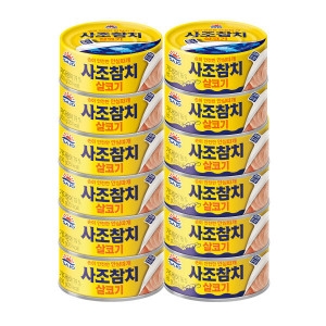 살코기 참치 100g 6개 + 살코기 참치 85g 6개 이미지 131979784