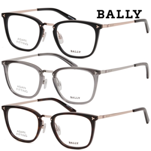 발리 안경테 BY5037D 005 가벼운 사각 뿔테 아시안핏