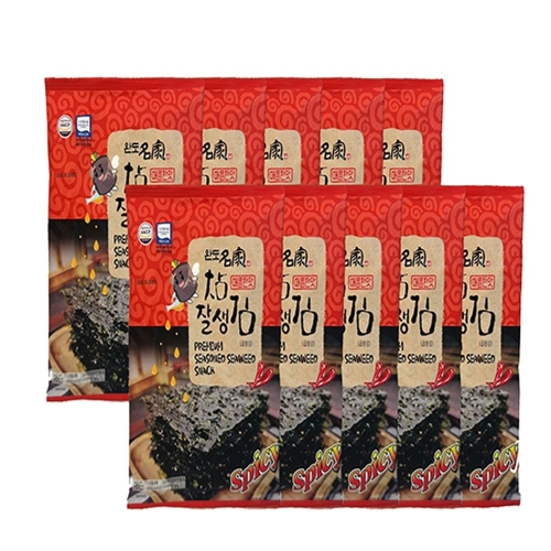 바다명가 완도명가 오돌오돌곱창재래김 조미 5매x10봉
