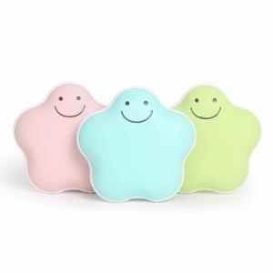 위플  스마일 별모양 충전식 USB 손난로 핑크 WD6063E