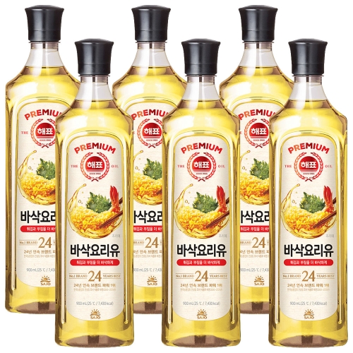 해표 바삭 요리유 900ml