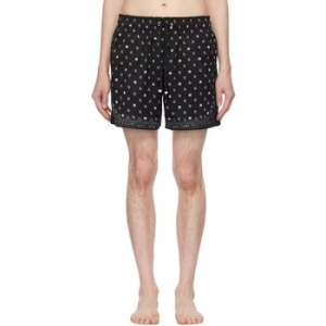 아미리 블랙 MA 페이즐리 스윔 쇼츠 251886M208007 122442931