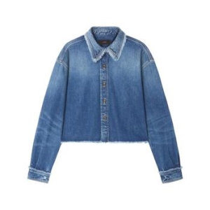 알라누이 셔츠 LWYE00AR25 DEN0014700 Dark wash