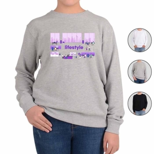 라이프스타일 BZJL3HRR_4C 맨투맨 소확행 힐링 a8 디자인