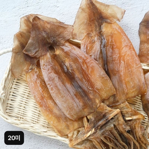 바다장터  구룡포 마른 오징어 특대 20미 1.2kg