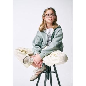 블루테일 AZA3JP06MT 민트 피케 후드 집업 점퍼