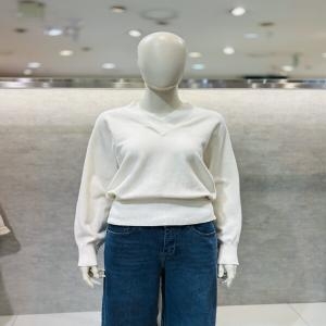 코데즈컴바인 브이넥 레글런 풀오버 CKA-PU385W1