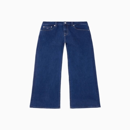 타미진스 여성 플레어 쉐입 다크 데님 팬츠 T32F0NEF06TWL1 TOMMY JEANS