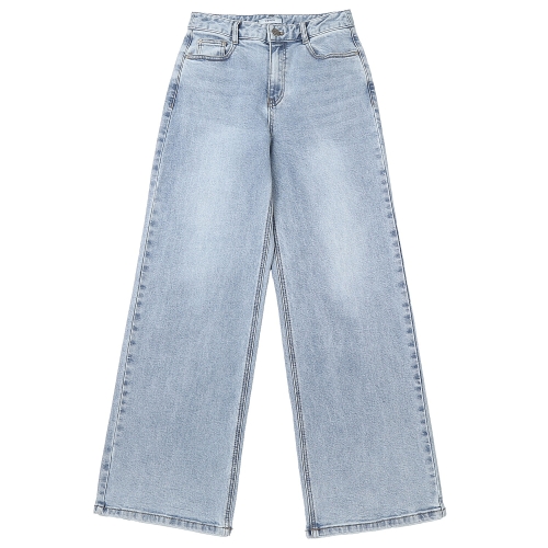 쉬즈미스 여성 워싱 와이드 데님팬츠 SSMSLP12070