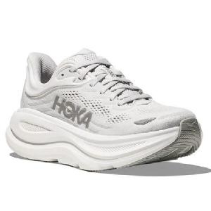 호카 본디 9 여성 러닝화 운동화 라이트 그레이 1162012-SDSTS