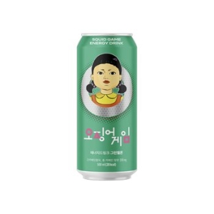 삼각에프엠씨 오징어게임 에너지드링크 그린멜론 500ml