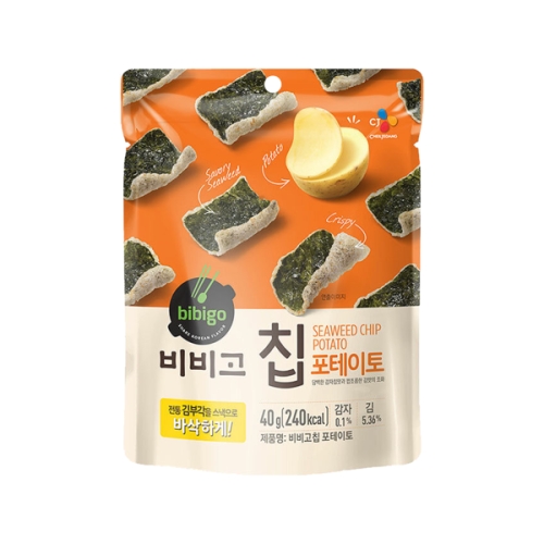 CJ제일제당 비비고 포테이토 김스낵 40g