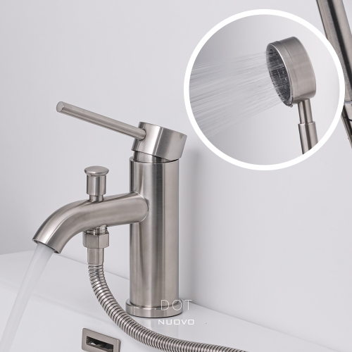 도트  무광 니켈 샤워 겸용 수전 N360