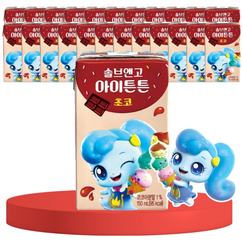 웅진  캐치티니핑 솔브앤고 아이튼튼 초코맛 150mL