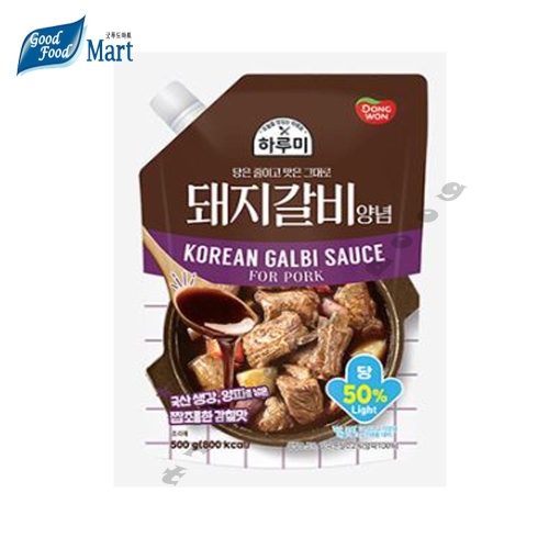 동원F&B 하루미 돼지갈비 양념 500g