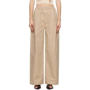 윈 햄린 베이지 부프 슬랙스 231401F087005