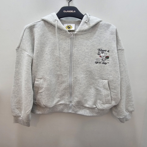 클라이드.n FPAJP675F 여성 스누피 후드집업 티셔츠 2컬러