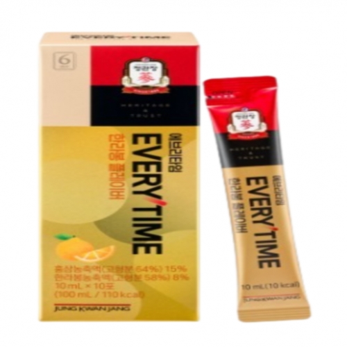 정관장 에브리타임 한라봉 플레이버 10ml 10포