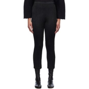 이세이미야케 플리츠플리즈 블랙 먼슬리 컬러 재뉴어리 슬랙스 251941F087022